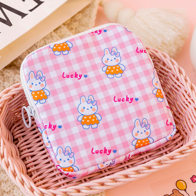 kawaii bear multi-use pouch, view 5 - MRSLM