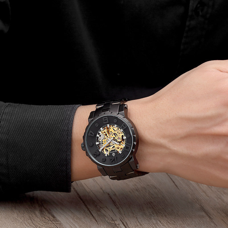 men's full skeleton mechanical watch - MRSLM
