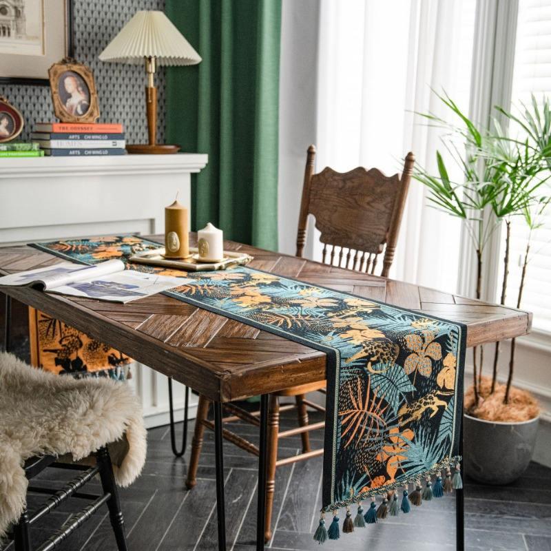 tropical print table runner - MRSLM
