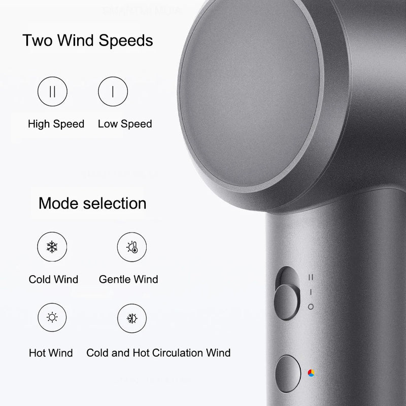 high-speed negative ion hair dryer, view 6 - MRSLM
