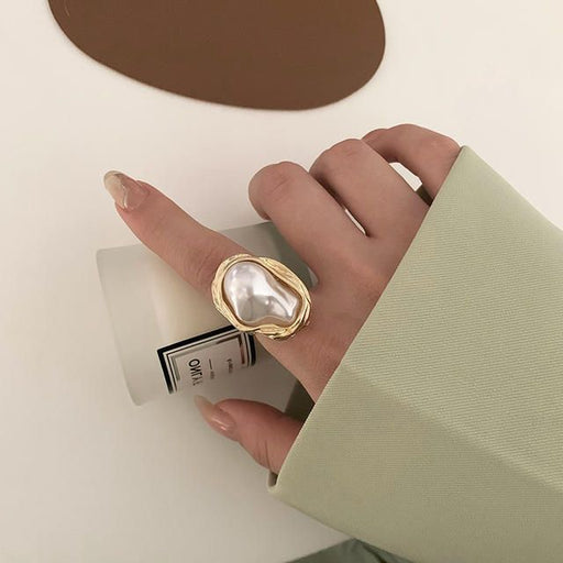 french vintage pearl ring - MRSLM