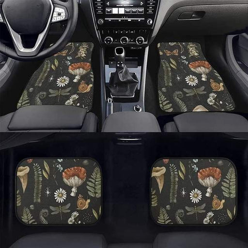 universal mushroom design car floor mats - MRSLM