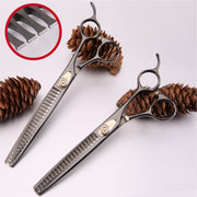 titanium-coated pet thinning shears, view 5 - MRSLM