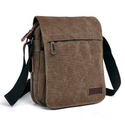 Men's canvas messenger bag, view 2 - MRSLM