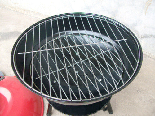 spherical iron BBQ grill, view 2 - MRSLM
