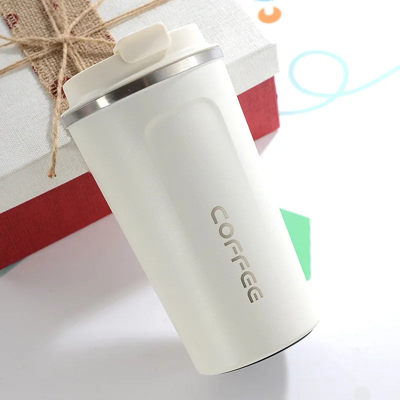 stainless steel thermos mug, view 3 - MRSLM