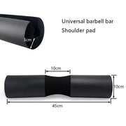 thickened barbell squat pad, view 6 - MRSLM