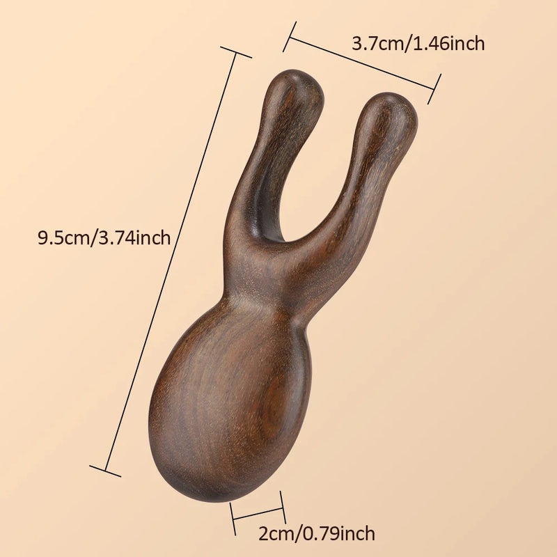 sandalwood gua sha massager, view 9 - MRSLM