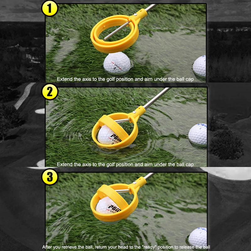 Telescopic golf ball retriever, view 6 - MRSLM
