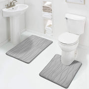 memory foam bathroom mat set, view 4 - MRSLM