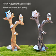 resin tree trunk aquarium ornament, view 6 - MRSLM