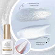 magnetic moonlight gel nail polish set, view 6 - MRSLM