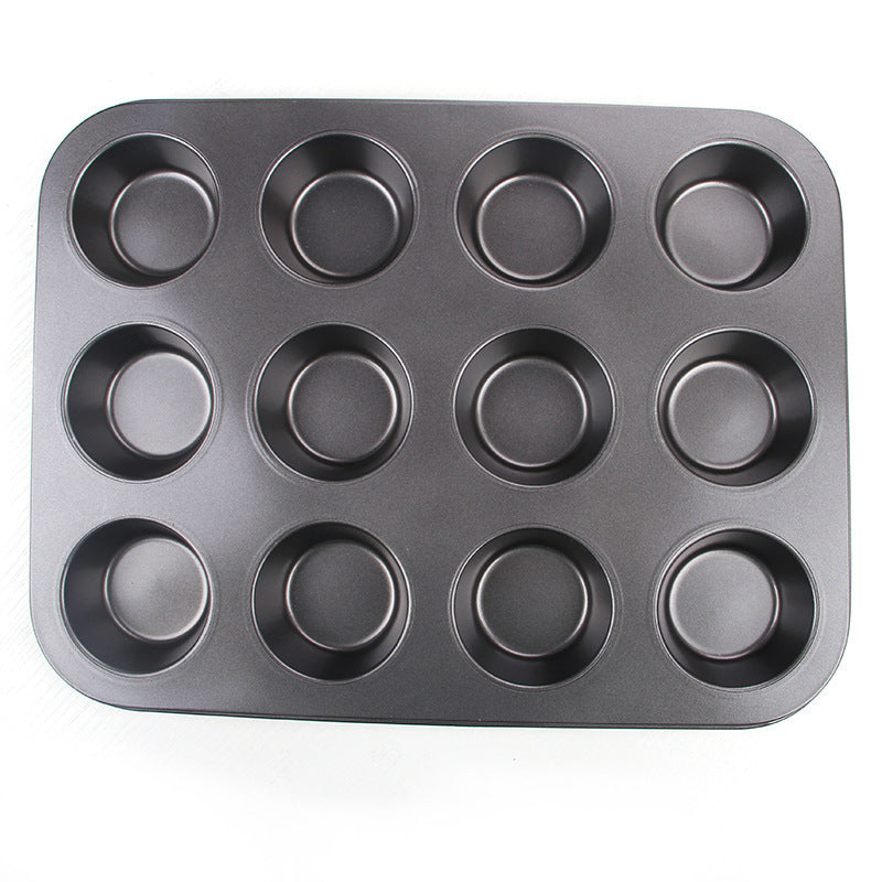 12-cup metal cake mold, view 6 - MRSLM