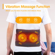 Rechargeable vibration and heating belt, view 3 - MRSLM