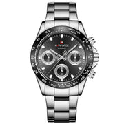 men's business steel band quartz watch, view 3 - MRSLM
