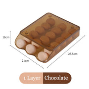 stackable self-rolling egg storage box, view 7 - MRSLM
