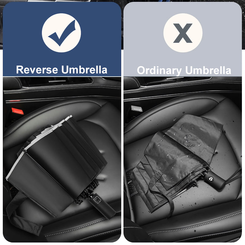 auto-open reverse folding umbrella, view 10 - MRSLM