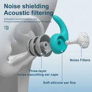 silicone earplugs, view 9 - MRSLM