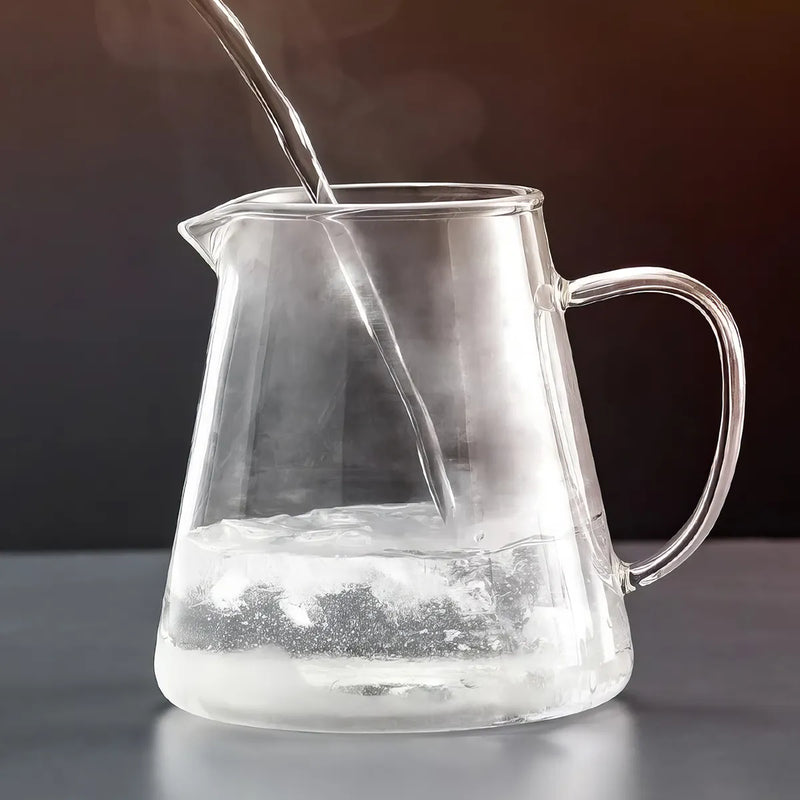 Glass teapot set with infuser, view 9 - MRSLM