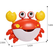 crab bubble bath toy, view 9 - MRSLM