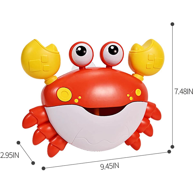crab bubble bath toy, view 9 - MRSLM