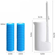 disposable toilet brush cleaner kit, view 6 - MRSLM