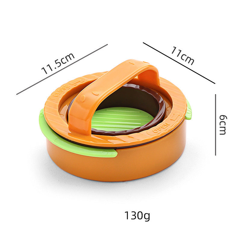 burger patty press, view 2 - MRSLM
