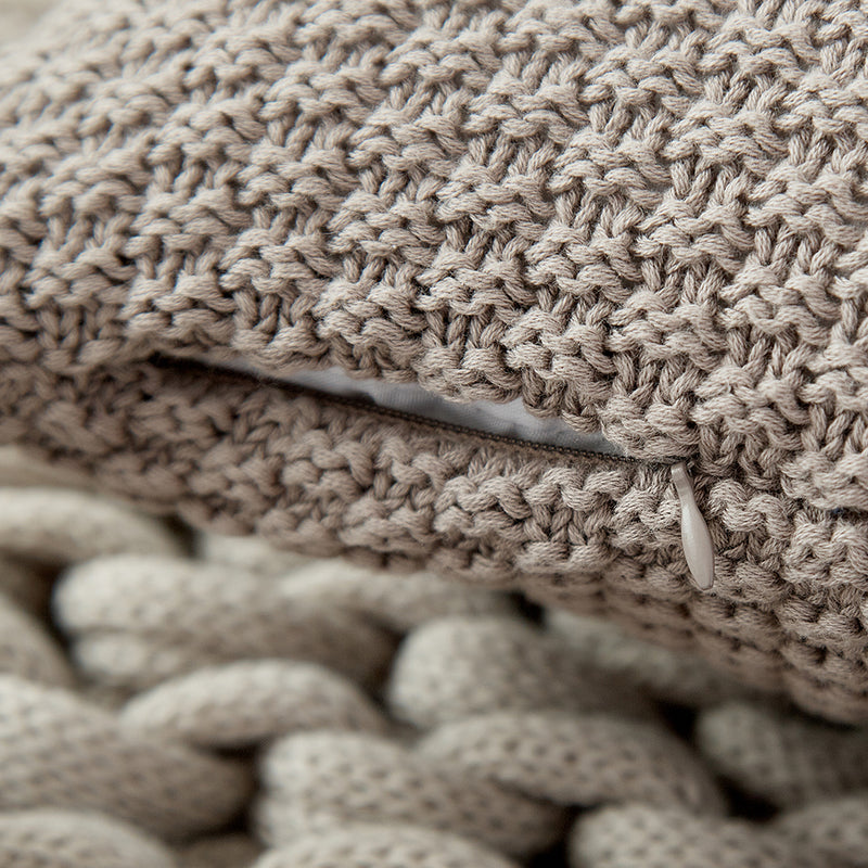 Crochet cotton pillow cover, view 9 - MRSLM