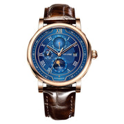 Men's automatic moon phase watch, view 8 - MRSLM