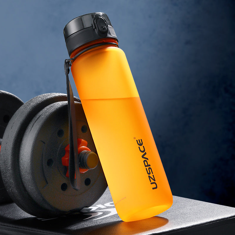 1.0L BPA-free sports water bottle, view 7 - MRSLM