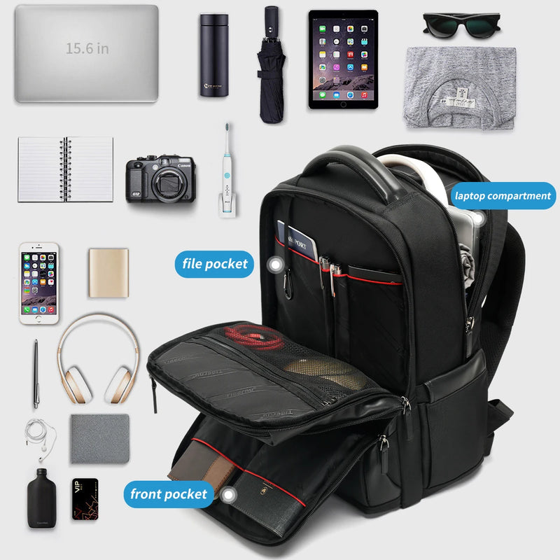 business laptop backpack, view 7 - MRSLM