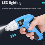 cordless electric screwdriver set, view 3 - MRSLM