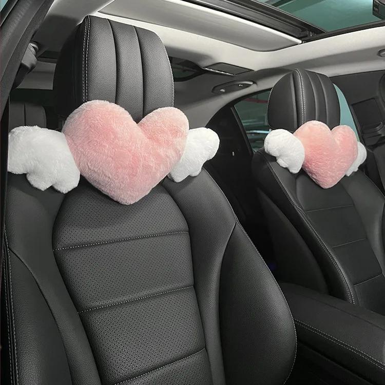 Heart-Shaped Lumbar Support Pillow for Car