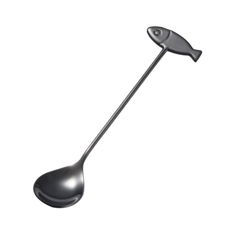 Cat stainless steel coffee spoon, view 13 - MRSLM