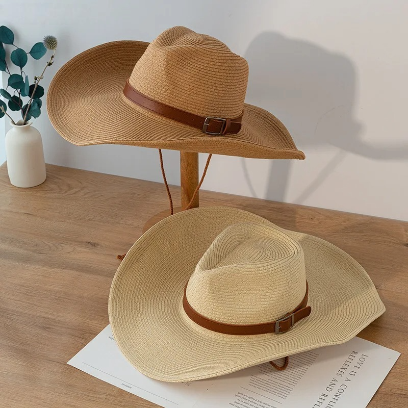 natural paper western cowboy hat - MRSLM