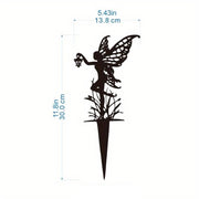Enchanted garden fairy metal stake, view 2 - MRSLM