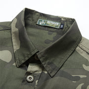 men's loose cotton retro shirt, view 5 - MRSLM