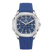 men's silicone strap sports watch, view 8 - MRSLM