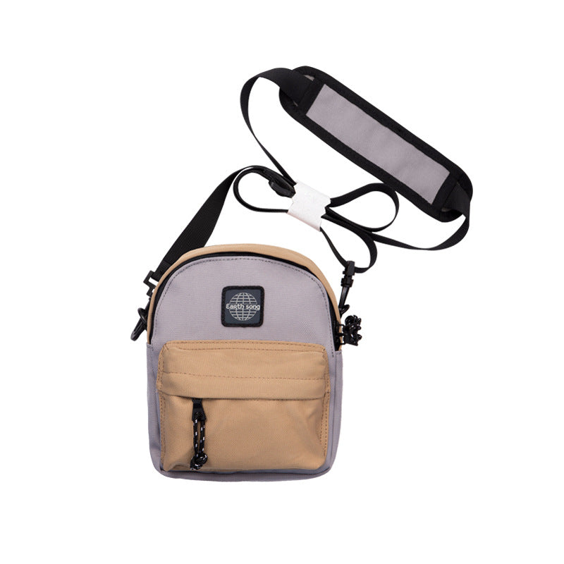 multicolor contrast crossbody bag, view 2 - MRSLM