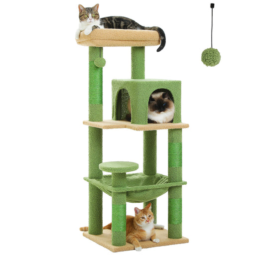 multi-level cat tree tower, view 7 - MRSLM