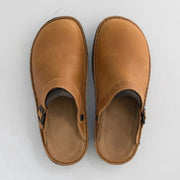 men's platform half-closed toe slippers, view 3 - MRSLM