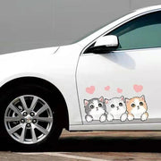 Cute cartoon cat car stickers, view 7 - MRSLM