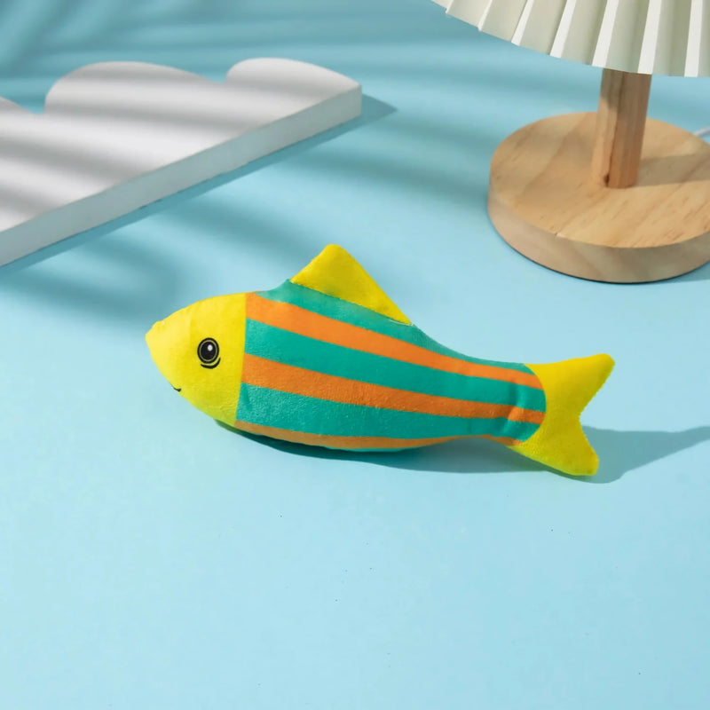 catnip fish toy, view 9 - MRSLM