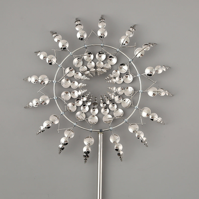 Color Metal Garden Windmill Decoration