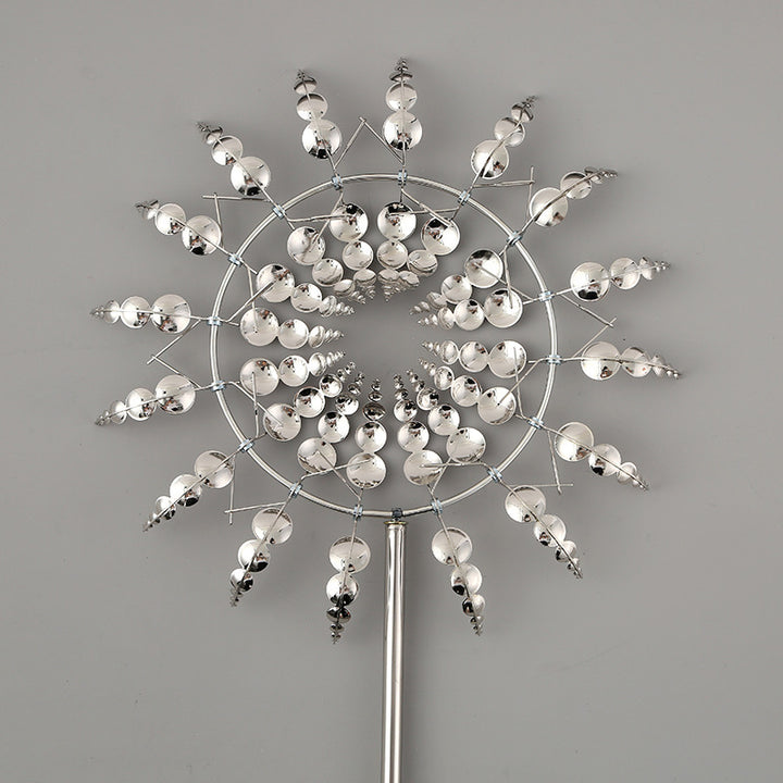 Color Metal Garden Windmill Decoration