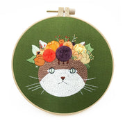 diy cat embroidery starter kit, view 6 - MRSLM