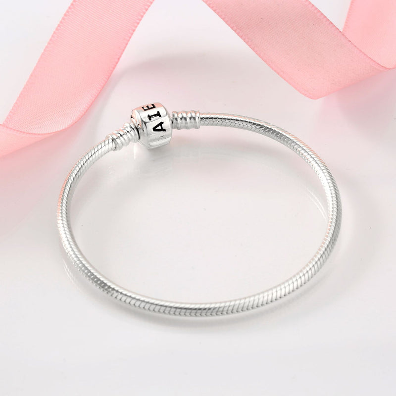 s925 silver snake bone chain bracelet - MRSLM