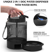 74oz pet water dispenser, view 7 - MRSLM