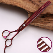 titanium-coated thinning shears for pets, view 4 - MRSLM
