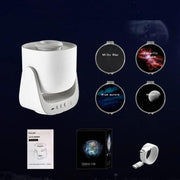 Galaxy sky LED night light projector, view 3 - MRSLM